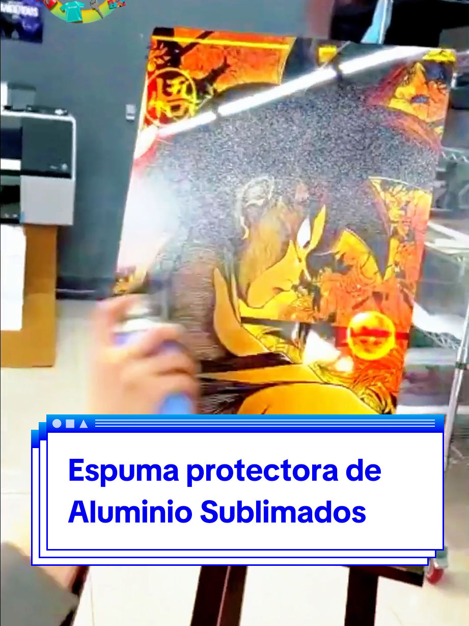 Respuesta a @pocho_espartano 😱 ¿Sabías que los cuadros de aluminio sublimados se protegen con una espuma en spray? ✨ Le da brillo, evita desgaste y hace que duren años. ¿Quieres aprender cómo aplicarla? Comenta ESPUMA o entra al link de mi perfil. #emprendedor #sublimacion #negocios #emprendedesdecasa #photography 
