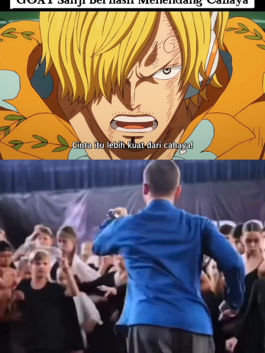 Kekuatan cinta emang tiada tara 😂 #onepiece1141 #sanji #kizaru #onepiece #onepieceanime 