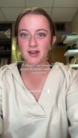 This is something that people do all the time and it’s becoming an increasingly more intense pet peeve of mine. Like if you truly embodied the values of a woman who sought out avenues to uplift other women and took opportunities to be kind, we would SEE IT. We don’t need you to let us know how much virtue you have, we would SEE IT IN YOU FOR OURSELVES. I immediately look at someone skeptically if they do these things.  #girlsgirl #empath #hottake #girltalk #fake 