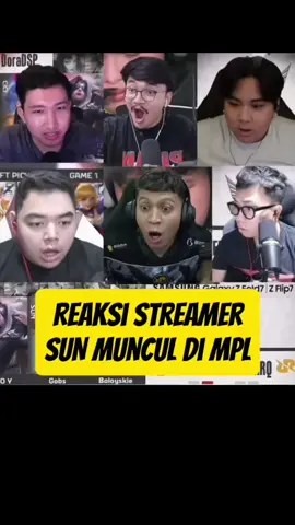 Reaksi streamer kingdom sun muncul di mpl id | GEEK vs RRQ game 2 #MLBBMysticMeow #MLBB #geek #rrq #fyp 