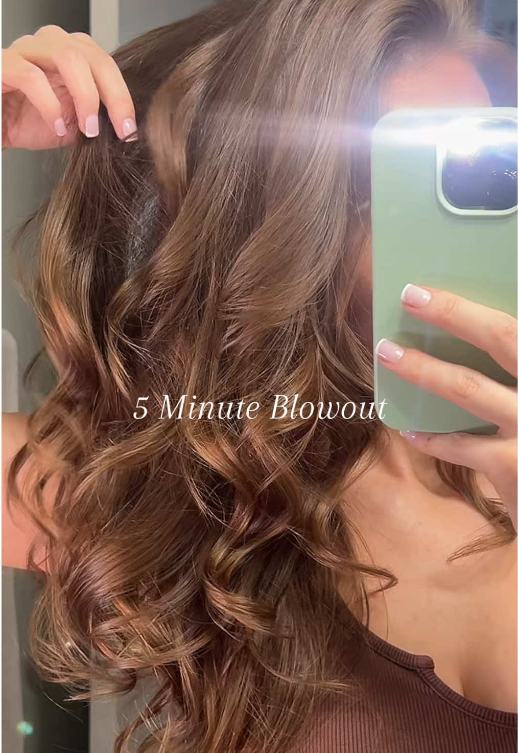 Air styler is a hair game changer easiest hair touch up ever #airstyler #blowout #hairtok 