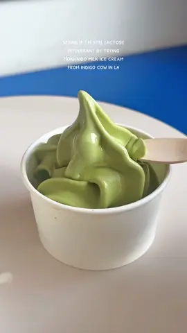 I probably am, but matcha hokkaido milk tea and yakiimo brûlée were soo good ( I’ll be back for more matcha tho ) #icecream #losangeles #matcha #LA #japanesefood 