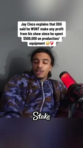 Jay Cinco explains that DDG said he WONT make any profit from his show since he spent $500,000 on production/equipment 😳❤️‍🩹#jaycincoo #ddg #fyp #viral 