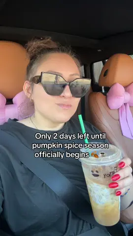 Pumpkin spice latte is almost here… 2 days left 🎃☕ #S#StarbucksP#PumpkinSpiceLatteP#PSLSeasonC#CoffeeLoversFallVibes 
