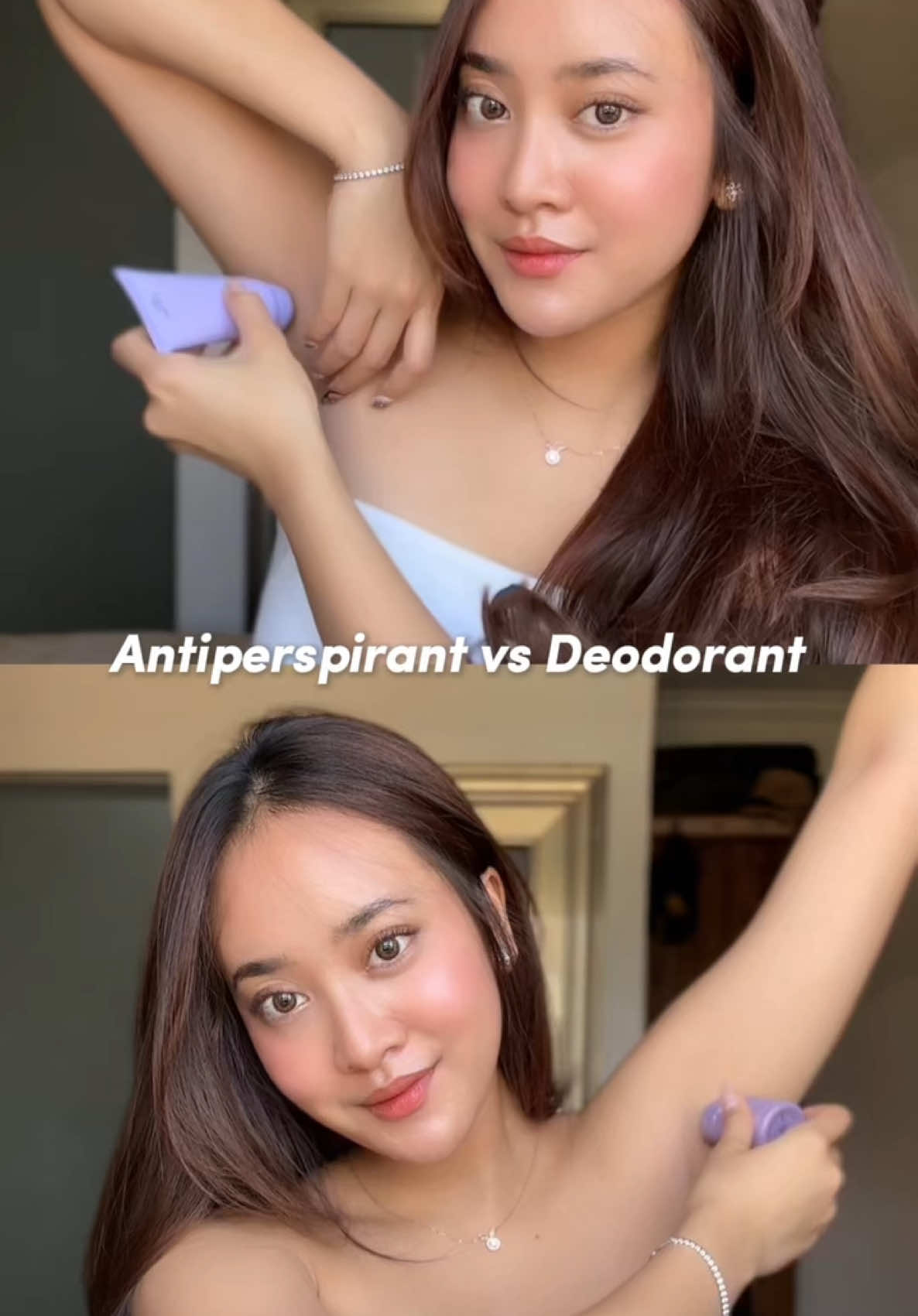 Apa bedanya antiperspirant sama deodorant? BEDA BANGET 🫸🏻😖  #antiperspirant  #graceandglow  #nosweatnodrama 
