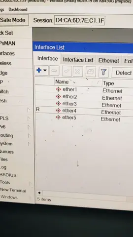 speed rate ethernet mikrotik #mikrotik 