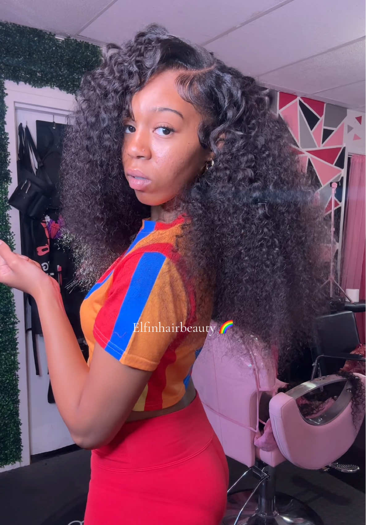 @ELFIN HAIR Burmese Curly 😍 20” 22” 24” super soft & light weight  use code: YE15 to receive $15 off ✨  link in bio ⬆️ #burmesecurly #quickweave #curlybundles #rawburmesehair #