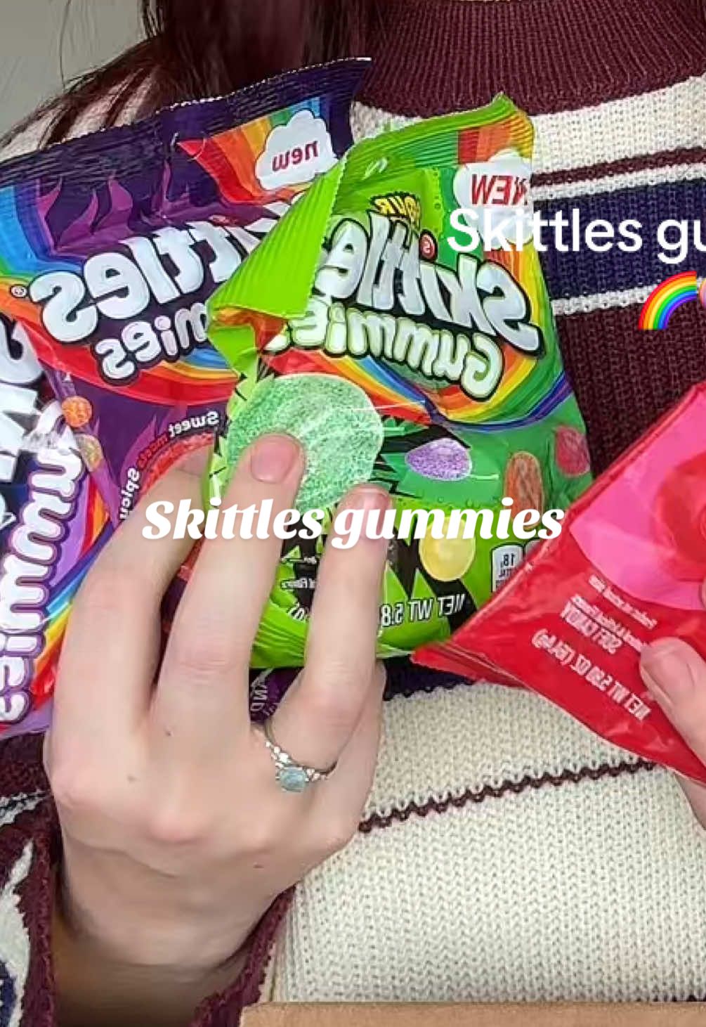 #skittles_partner  Did anyone know skittles even made these?!  #skittlesgummies #skittles #skittles_partner 