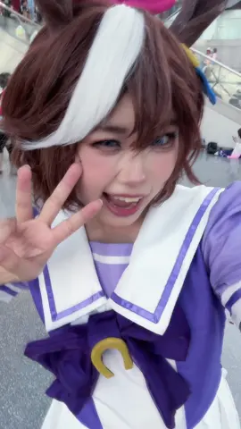 who got honey 🍯 #anyc2025 #animenyc2025 #anyc #animenyc #tokaiteio #tokaiteiocosplay #teiocosplay #teio #umamusumeprettyderby #umamusume #umamusumecosplay 