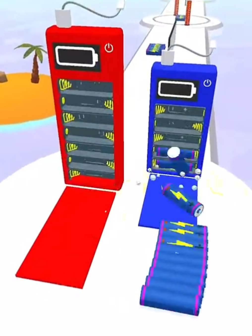 battery charged run fun game #30#batteryrun3d#battery#shortsfeed #foryoupage 
