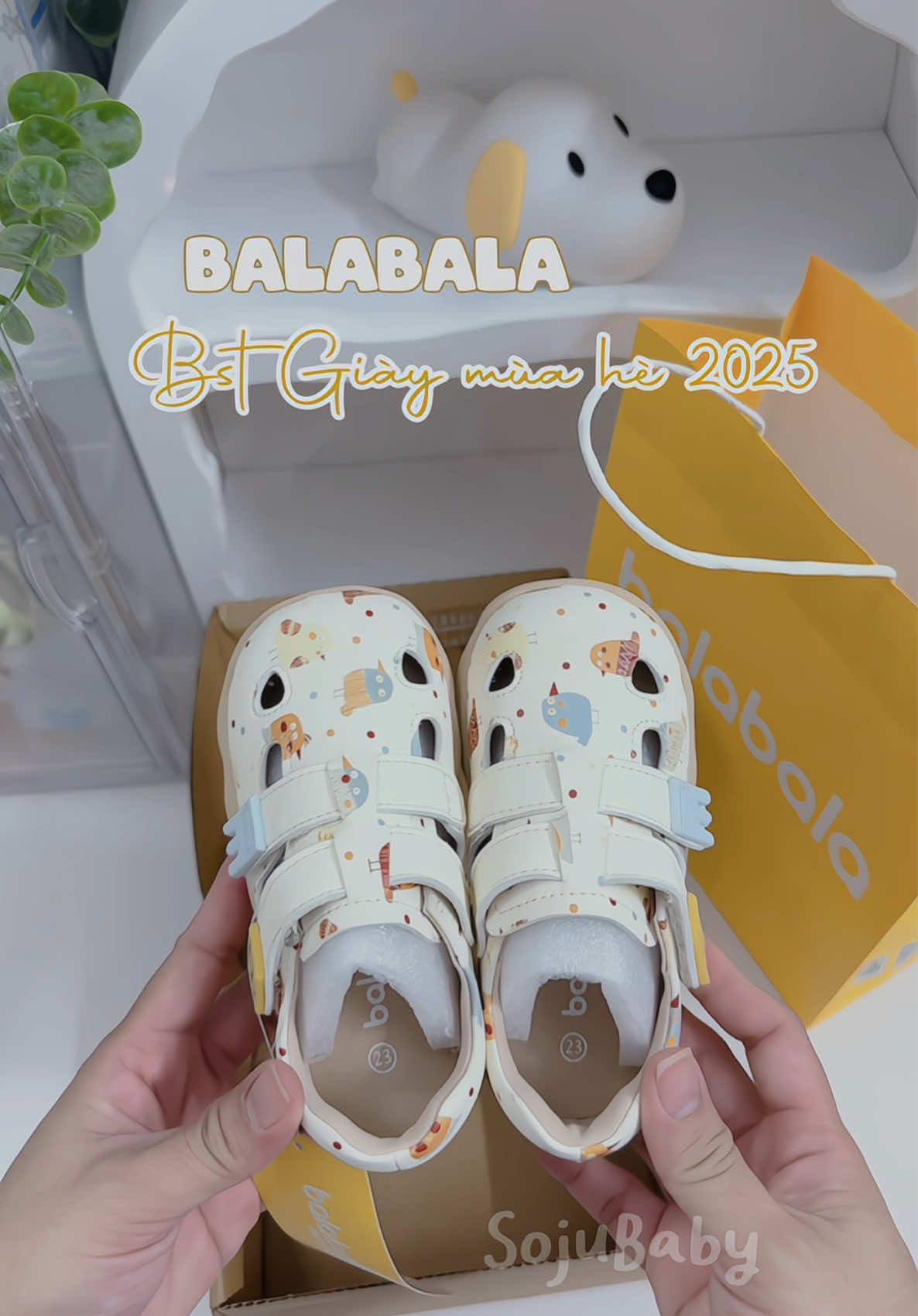 Bst giày mùa hè 2025 quá xinh iu đến từ nhà @balabala SEA✨✨ #mevabesoju #balabalavietnam #giaytapdi #giaybalabala #giaymuahechobe 