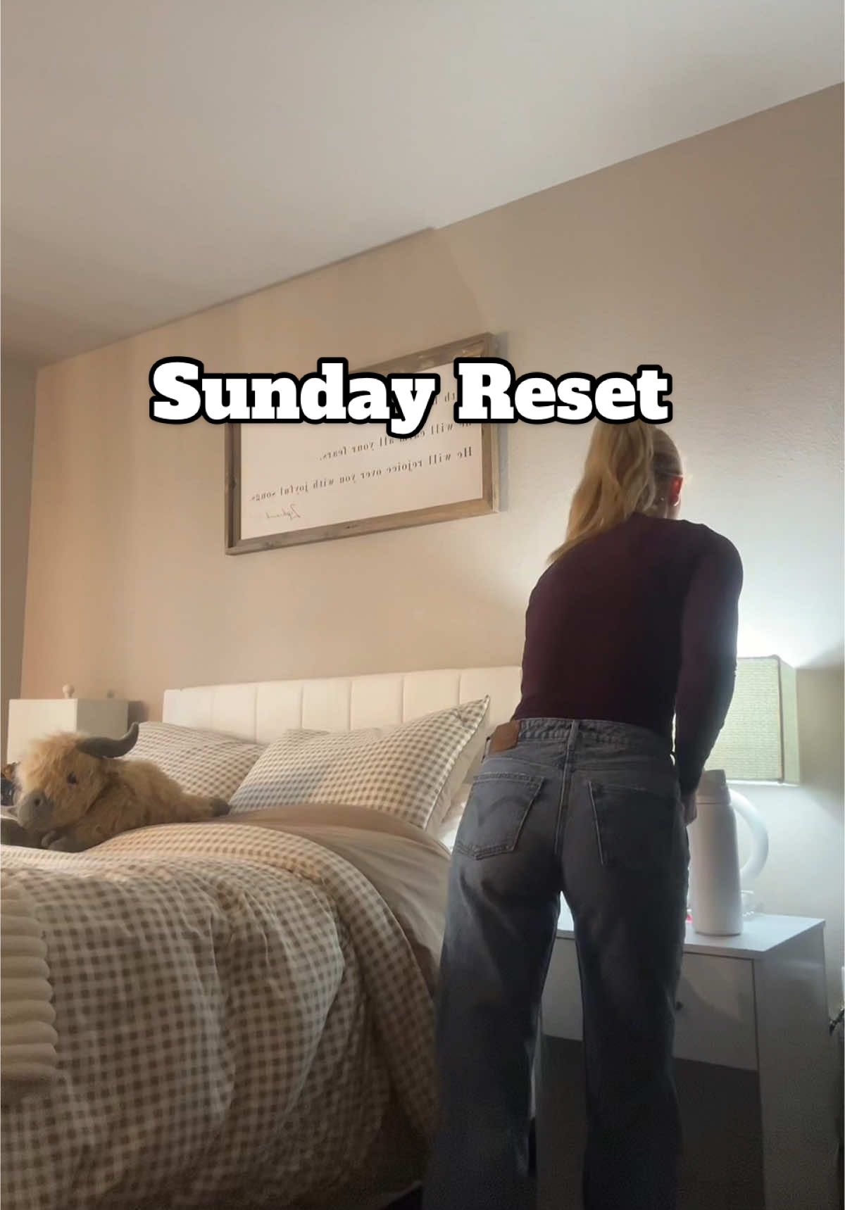 🫧✝️🥗let’s get reset for the week #sunday #weekend #sundayreset #cleaning #makingdinner #church #workingout #northdakota #midwest 