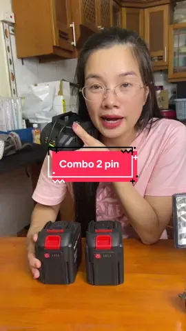 Combo 2 pin tặng sạc #thanhmai92 #pin20cell 