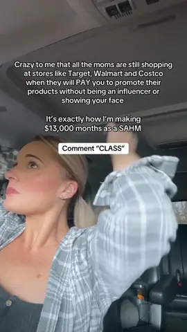Comment “CLASS” to get access to a free masterclass that breaks down exactly how to do this.  I was home for 10 years 🏡 Lucky to be home with my kids, but desperately needing a legit side hustle to help my husband cover the bills.  I was tired of worrying about how we were going to pay off debt and stressing about going back to a 9-5.  I dove in. Zero audience. Zero skills. Scared to death of failure.  And now? I have over 108k combine followers, have multi 5 figure months AND get to do it all at home with my kids. 💕 Everytime you tell a friend where you bought your new sweatshirt and she buys the same one online that night…that is affiliate marketing.  You just didn’t get rewarded for it 💸 YOU can do this!!  Drop a “CLASS” for a full break done in my free video guide  #affiliatemarketing #sahmsidehustle #workfromhomemom #passiveincomeideas #extraincomeideas 