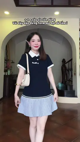 Váy xinh tôn dáng #reviewquanao #OOTD #outfitideas #vayxinh #banamofashion 
