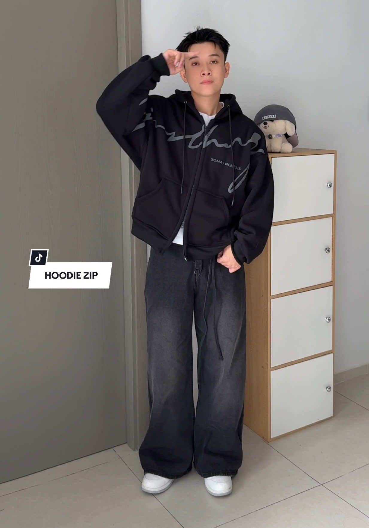 Áo khoác hoodie zip SOMAY NEMESIS 👏 #goclamdep #outfit #aokhoachoodiezip #lernontiktok #iamloc1108 