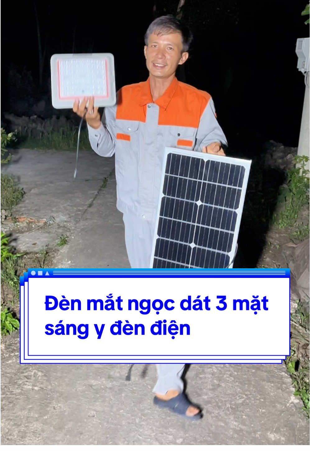 Đèn mắt ngọc dát 3 mặt sáng y đèn điện  #banangluong #dennangluongmattroisanvuon #dennangluongmattroigiatot #dennangluongmattroichinhhang #dennangluongmattroi 