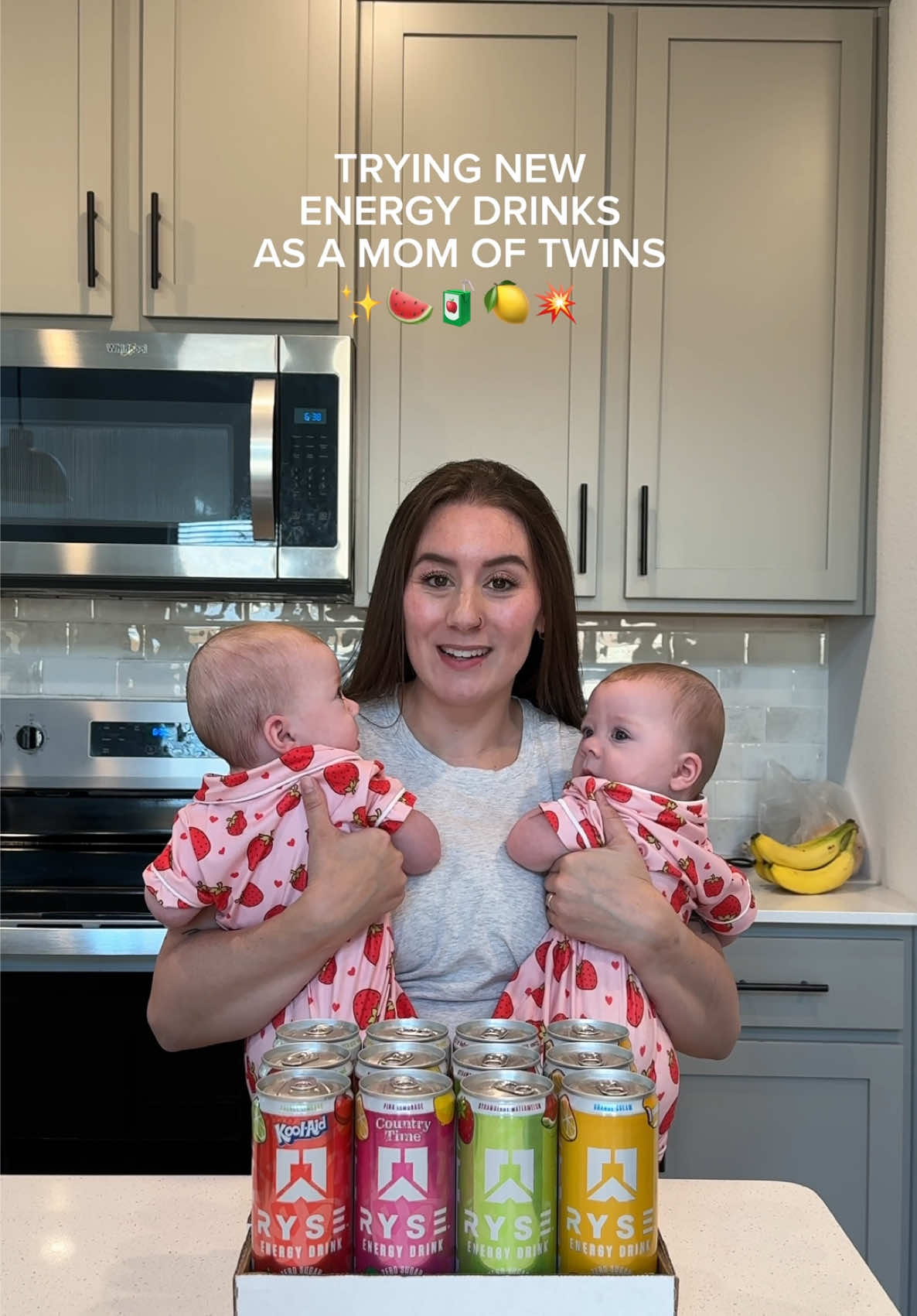 Caffeine is the only way I’m surviving as a new mom😅🤗 #twinmom #firsttimemom #twins #postpartum #rysexsuperbrandday 