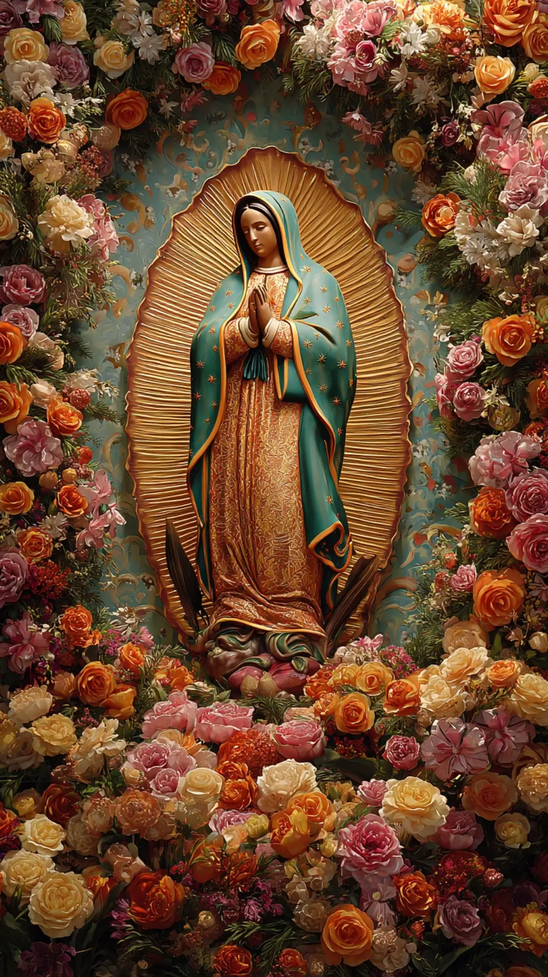 The Timeless Grace of the Virgin Mary.#MotherofJesus #CatholicFaith #Christianity #DivineGrace #HolyMother #Religiouslcon #jesus 
