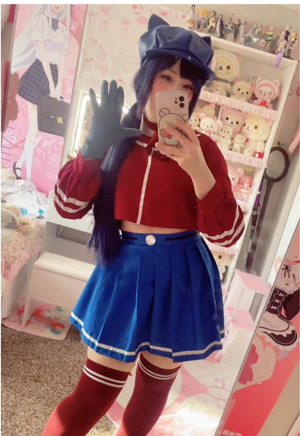 I hope to wear my cappie cosplay again soon! #miside #cappie #misidecosplay #cappiecosplay #misidecappie 