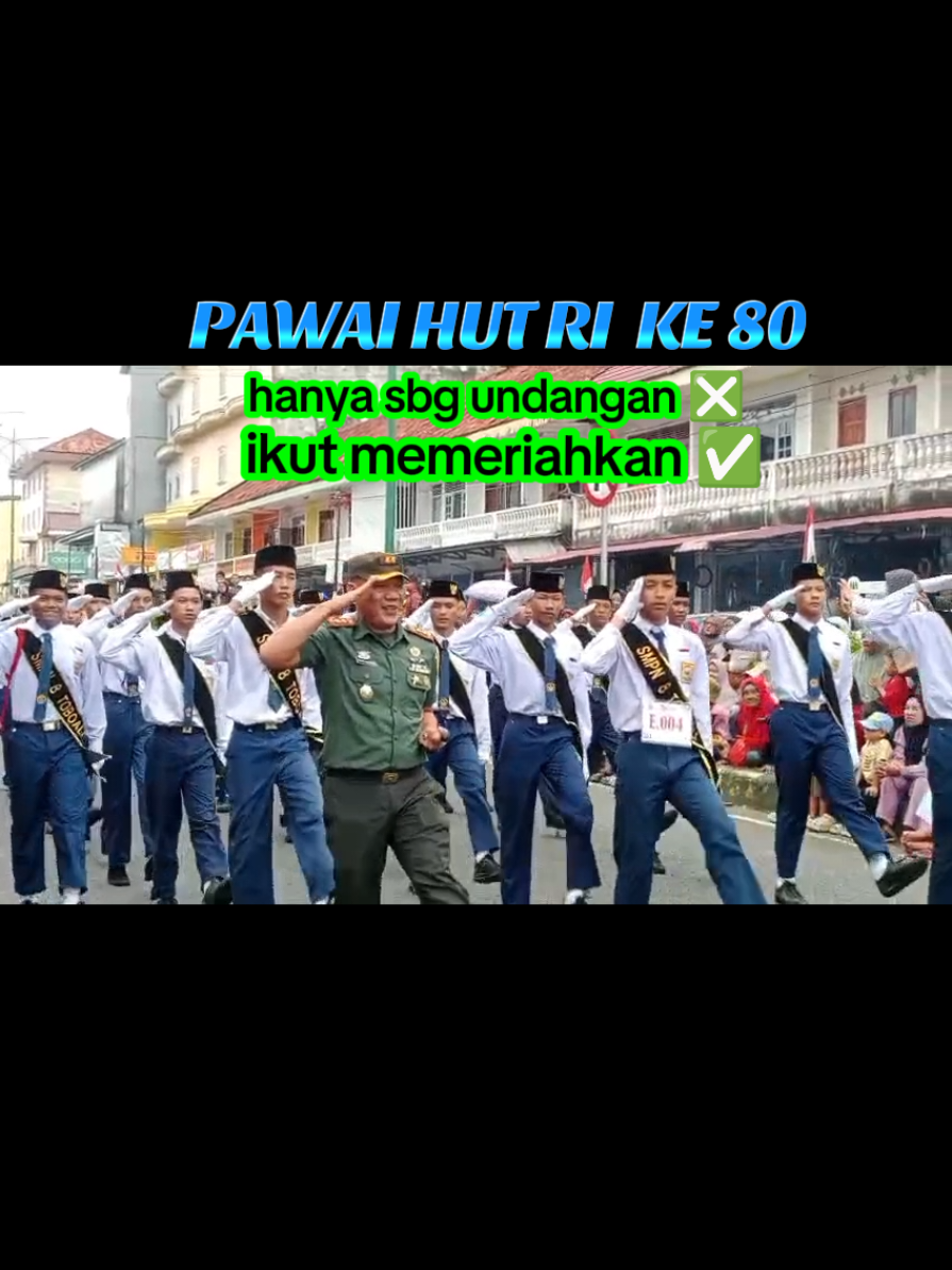 Acara pawai dan karnaval HUT RI ke 80 di Bangka Selatan #horeg #fyp #karnaval #toboali #tniindonesia🇮🇩 @riza_herdavid @debbyvitadewi 