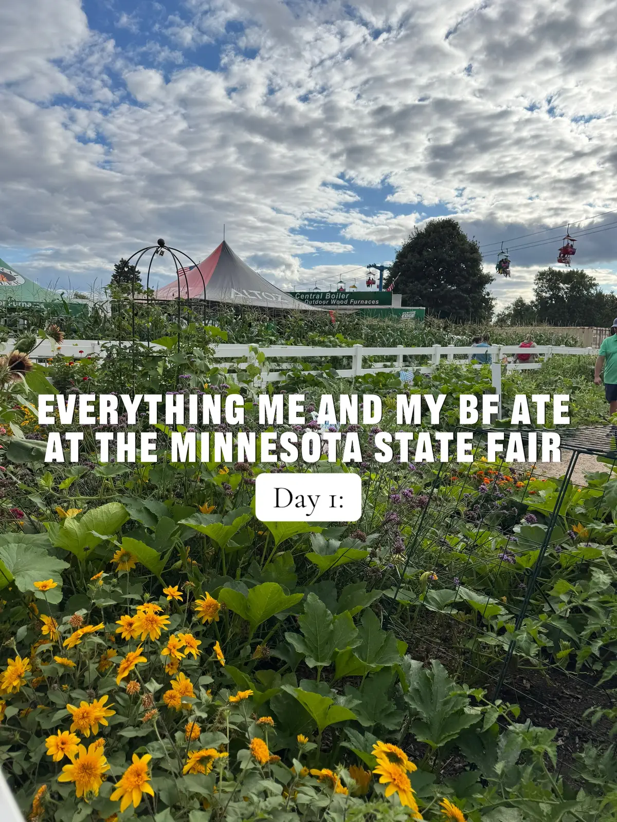 Stuck to the basics for today! Going to try more new stuff on day 2 :) #mnstatefair #whatieatinaday #caloriesdontcountatthefair 