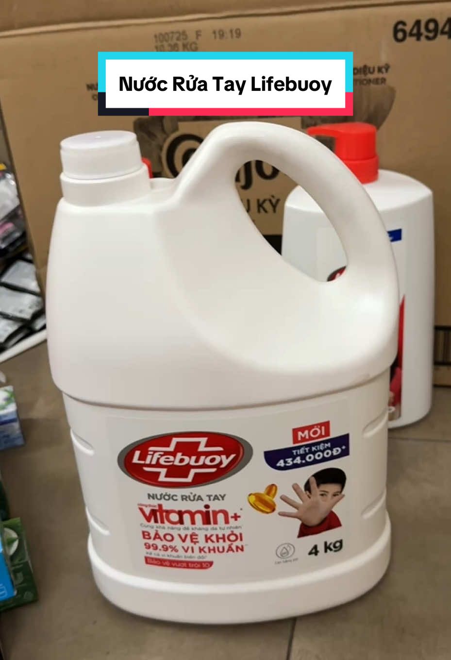 Nước Rửa Tay Lifebuoy Can 4KG #lifebuoy #can