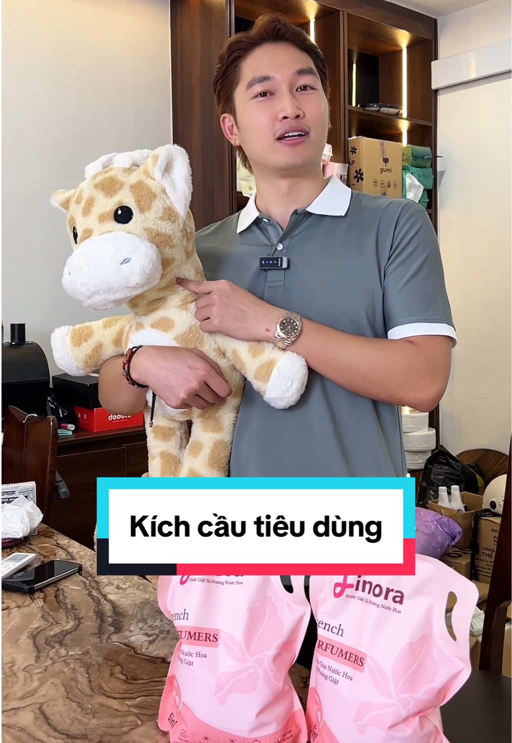 Kích cầu người tiêu dùng #nuocgiatxa #nuocgiat #dogiadung #tikhub #xuhuong 