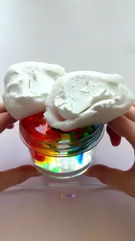 대머리모찌와 무지개잼🌈👩🏻‍🦲❤️                                    #사자만슬 #slime #슬라임 #史莱姆 #asmr 