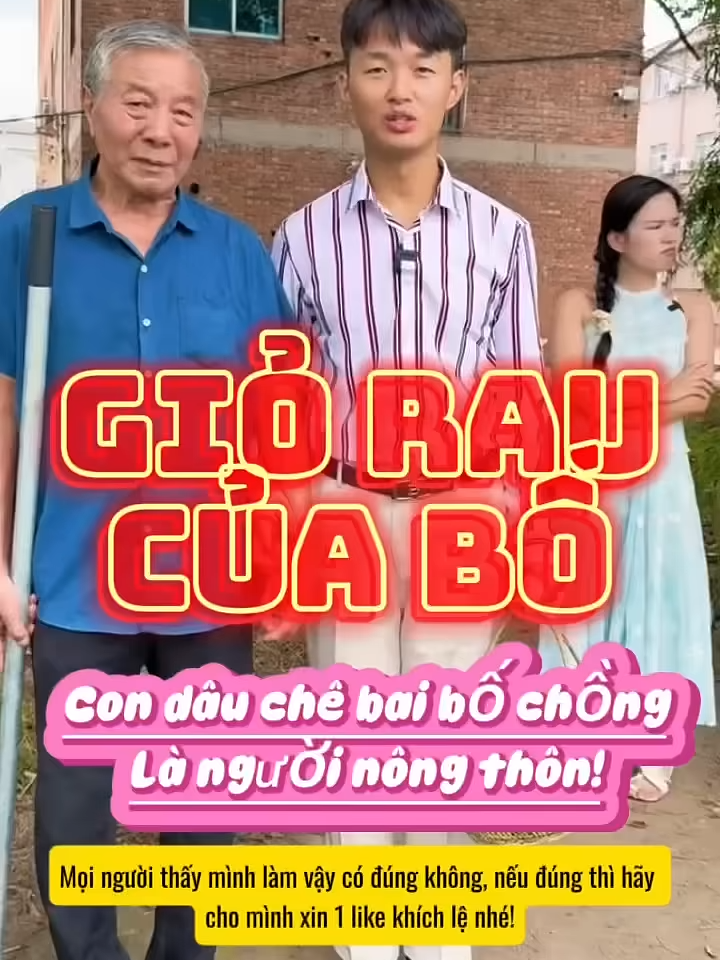 Giỏ rau của bố và câu chuyện cảm động phía sau
