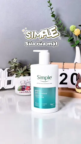 Sữa rửa mặt Simple dành cho da dầu mụn #laclac2839 #laclacreview #simpleskincare #simple #suaruamat 