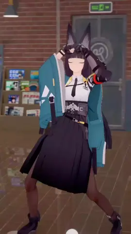 zzz Miyabi lonely Yanagi mmd :) credit DeasfulfWinchester #zenlesszonezero #fun #mmd #zzz #miyabi