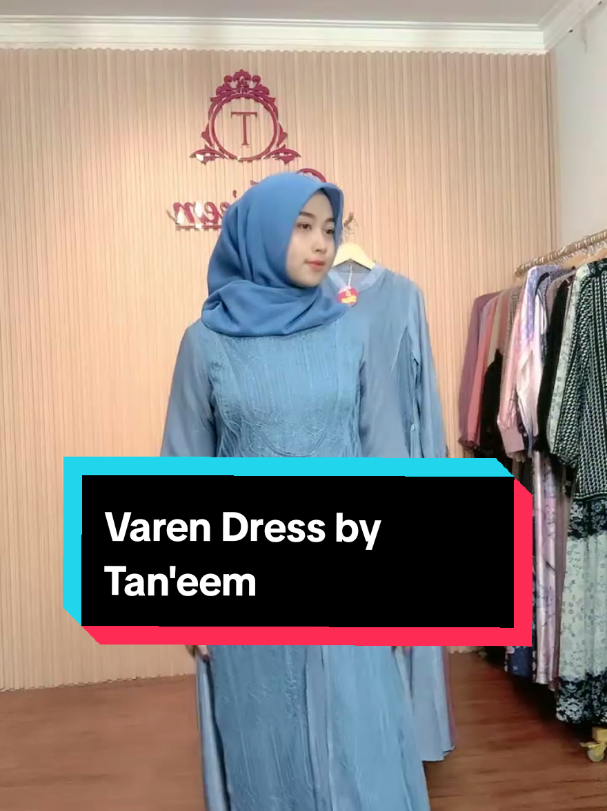 Varen Dress, dress kondangan yang ringan dan pemakaian yang nyaman #fyp#gamis#gamiscantik#dress#dresscantik 