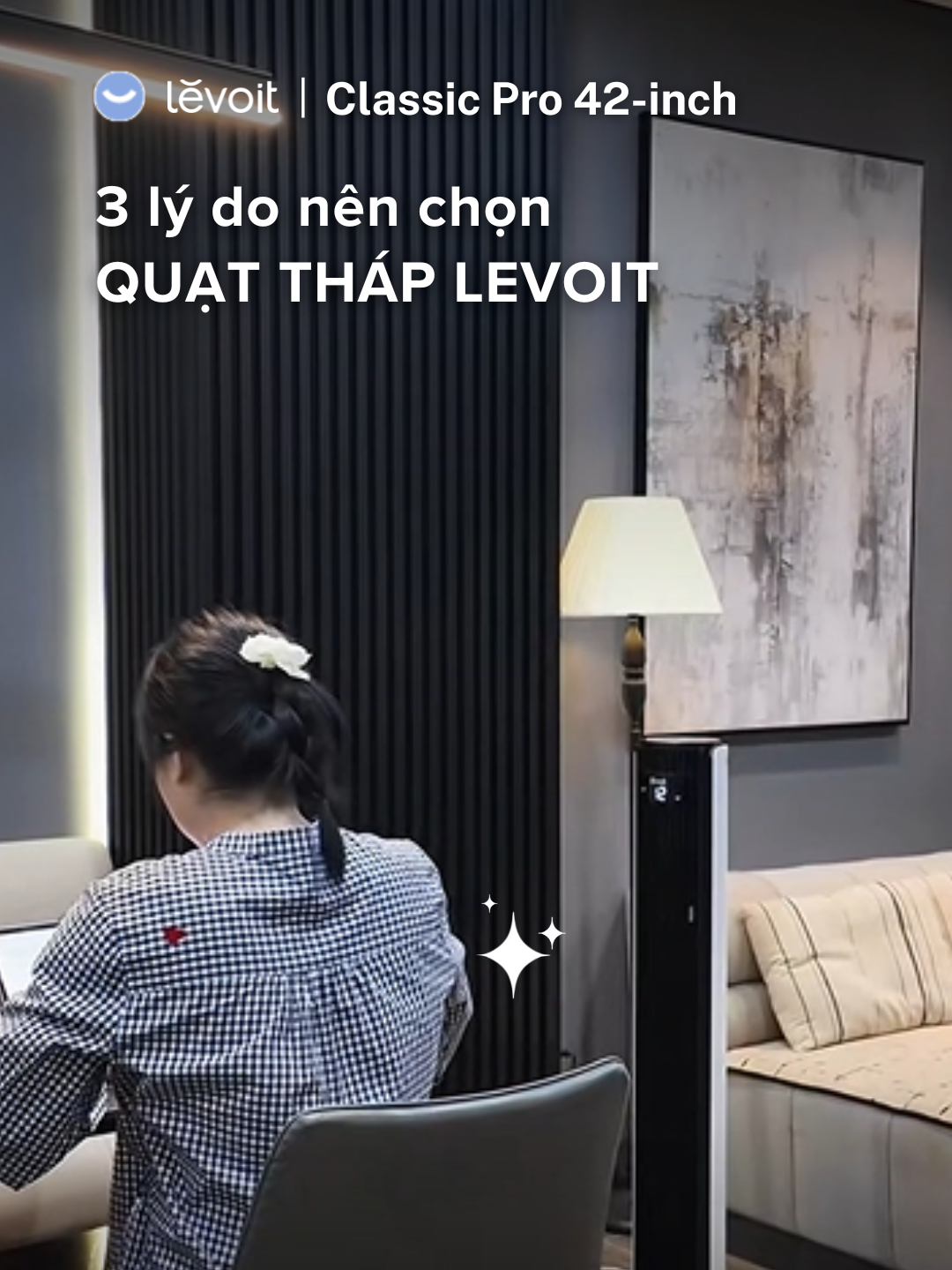 3 lí do nên chọn quạt tháp Levoit 42-inch #quatthapdieuhoa #levoitvietnam #levoit42inch #levoit36inch