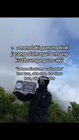 😝 #pendakipemula #gununggedepangrango #fyp 