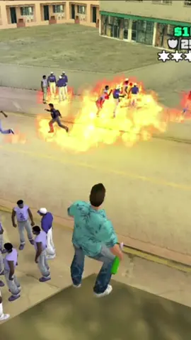GTA vice city | who is grilling meat ?#fyp #gta #gtavicecity #gaming #foryou 