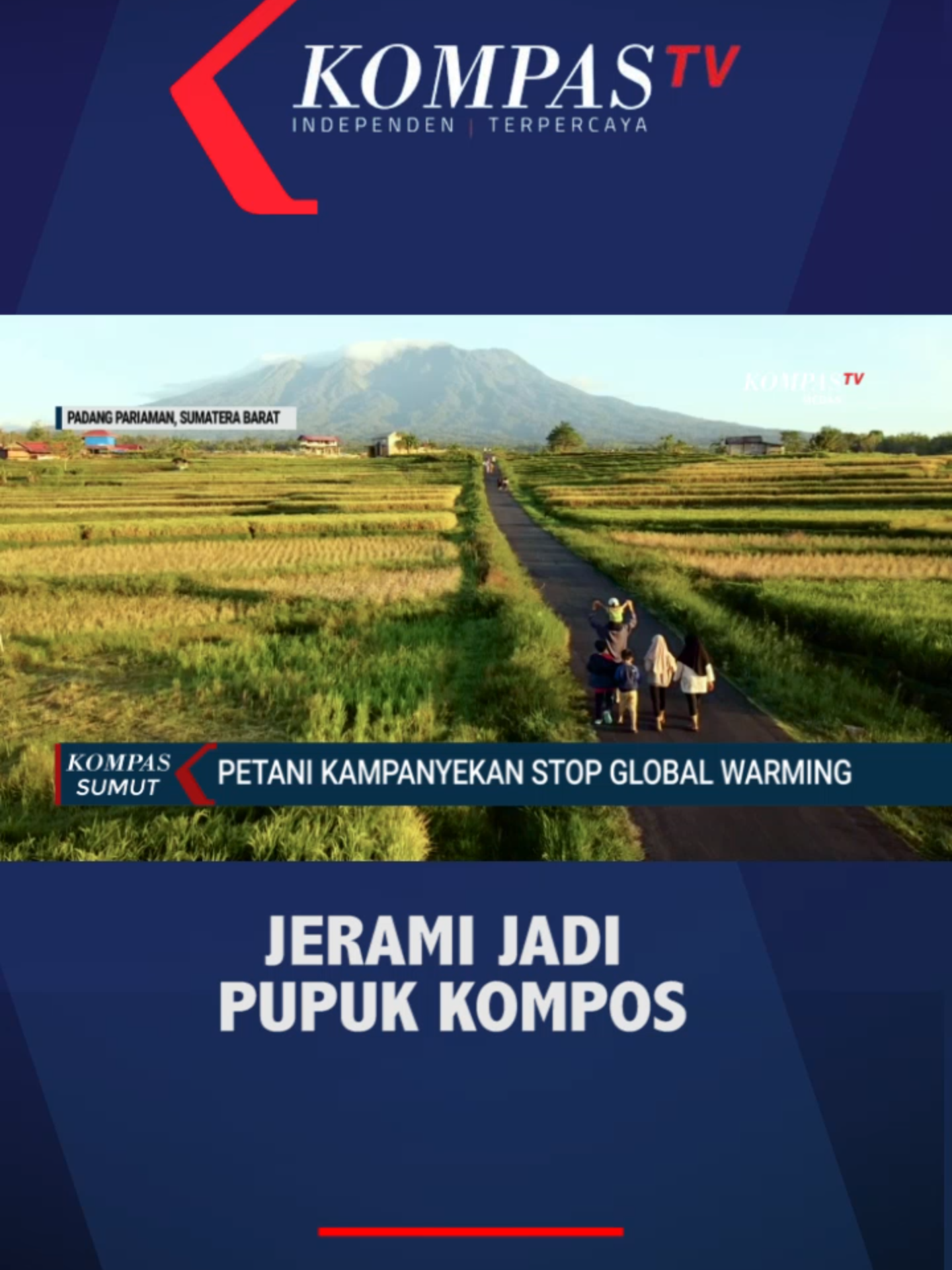 Petani Kampanyekan Stop Global Warming