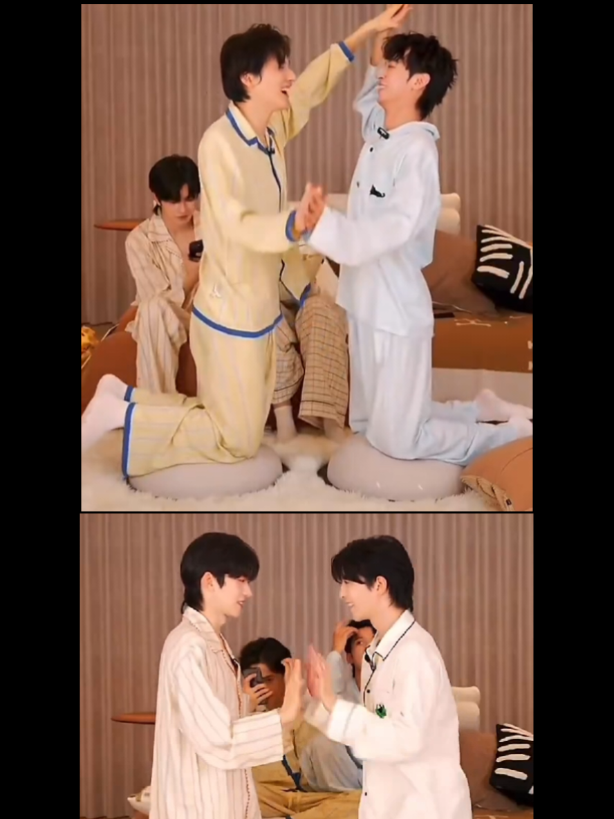 เอ็นดูอ่ะ 🐺🐰 เล่นกันแบบจิงจังสุดๆ ตัดภาพมาที่ 🦊🐯 เล่นกันแบบละมุนมาก  #desiretheseries #HuangXing #QiuDingjie #JiangHeng #LiPeiEn 