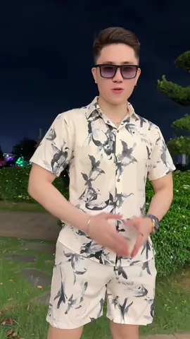 Bộ Đồ Nam Áo Sơ Mi Tay Ngắn & 