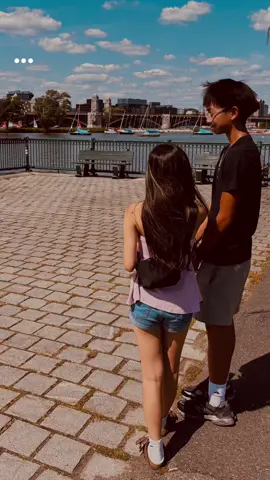 We aren’t awkward I just couldn’t hold my smile😎 I’m also 6’2 Jsk #10months #aura #fyp #67 #igotagf @ʎlloɯ 
