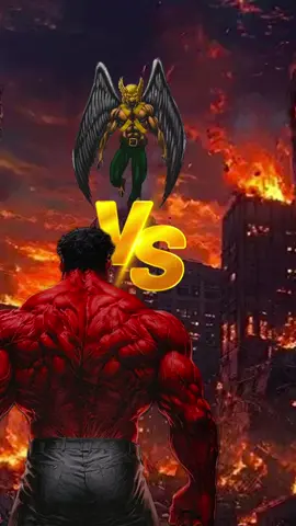 Death Battle #redhulk #hawkman #dccomics #marvel #fyp 