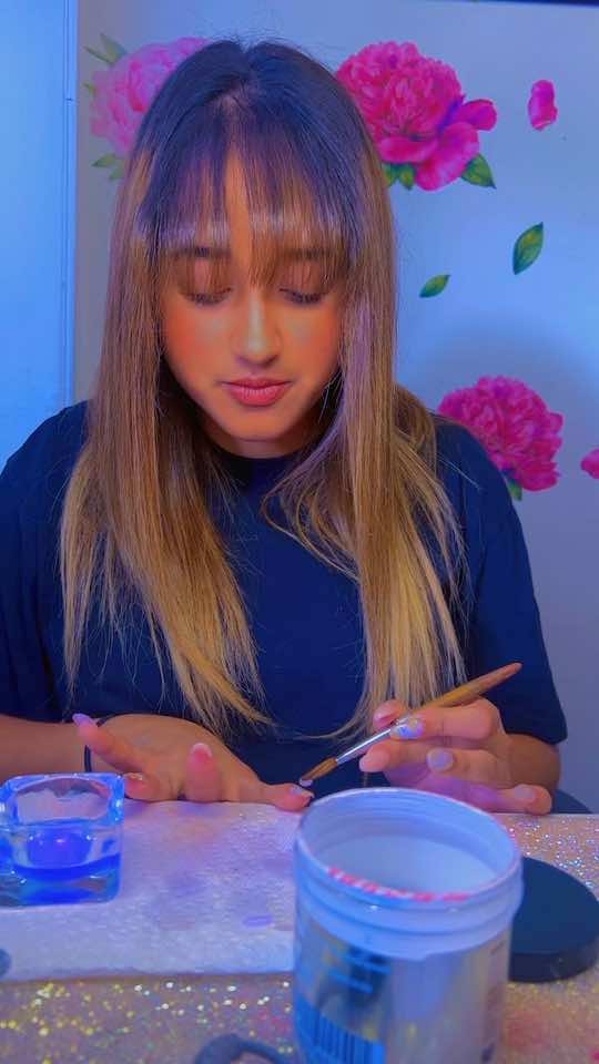 #❤️ #👸🏻 @CarolinaNailZ🧚‍♀️🩷 Bella de tia 