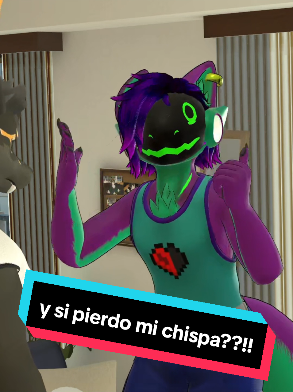 Y si pierdo mi chispa? @HachiDoggo #vrchat #psicologo #meme #humor #furry 