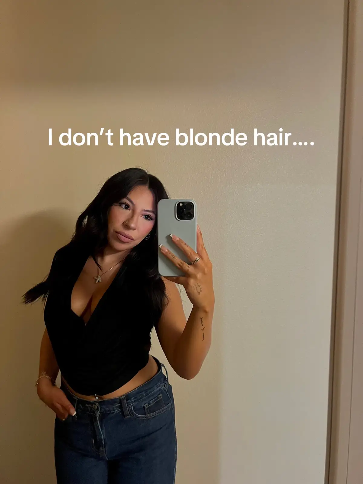 The blonde lasted one month but she was cute 