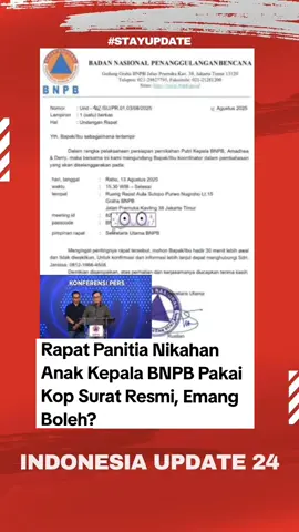 Boleh apa gak ya? #indonesiaupdate #bencanaalam #bnpb #nikah #asn 