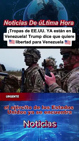 ¡Tropas de EE.UU. YA están en Venezuela! #UltimaHora #Venezuela #eeuuus #usa #NoticiasImpactantes #BreakingNews #Internacional #usa #donaldtrump #trump #noticias #noticiasen1minuto #ultimahora #eeuu #eeuu #estadosunidos