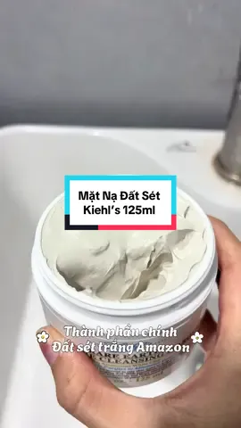 Mặt nạ đất sét Kiehl’s 125ml #viral #xuhuong #matnadatset #kiehls #skincare 