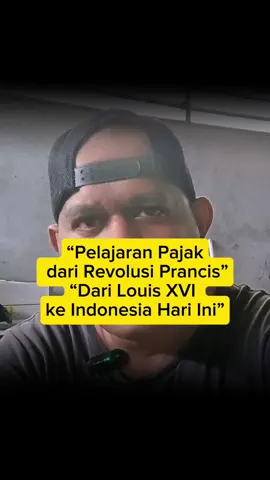 Sejarah mengajarkan kita banyak hal. Louis XVI di Prancis tumbang bukan hanya karena dirinya, tapi karena kebijakan pajak yang tidak adil. Rakyat lapar, tapi beban pajak makin berat. Akibatnya? Kepercayaan hilang, revolusi pun meledak. Indonesia sekarang juga sedang menghadapi tantangan pajak. Tentu kita tidak ingin sejarah kelam itu terulang. Justru inilah waktunya belajar: ➡️ Pajak harus adil. ➡️ Kebijakan harus berpihak ke rakyat kecil. ➡️ Pemerintah dan rakyat harus saling percaya. Kalau sejarah adalah guru terbaik, maka Revolusi Prancis adalah alarm bagi kita semua. 🚨 Bagaimana menurut kalian, apakah pajak di Indonesia sudah adil? 🤔#SejarahBerbicara #RevolusiPrancis #LouisXVI #BelajarDariSejarah #PajakAdil 