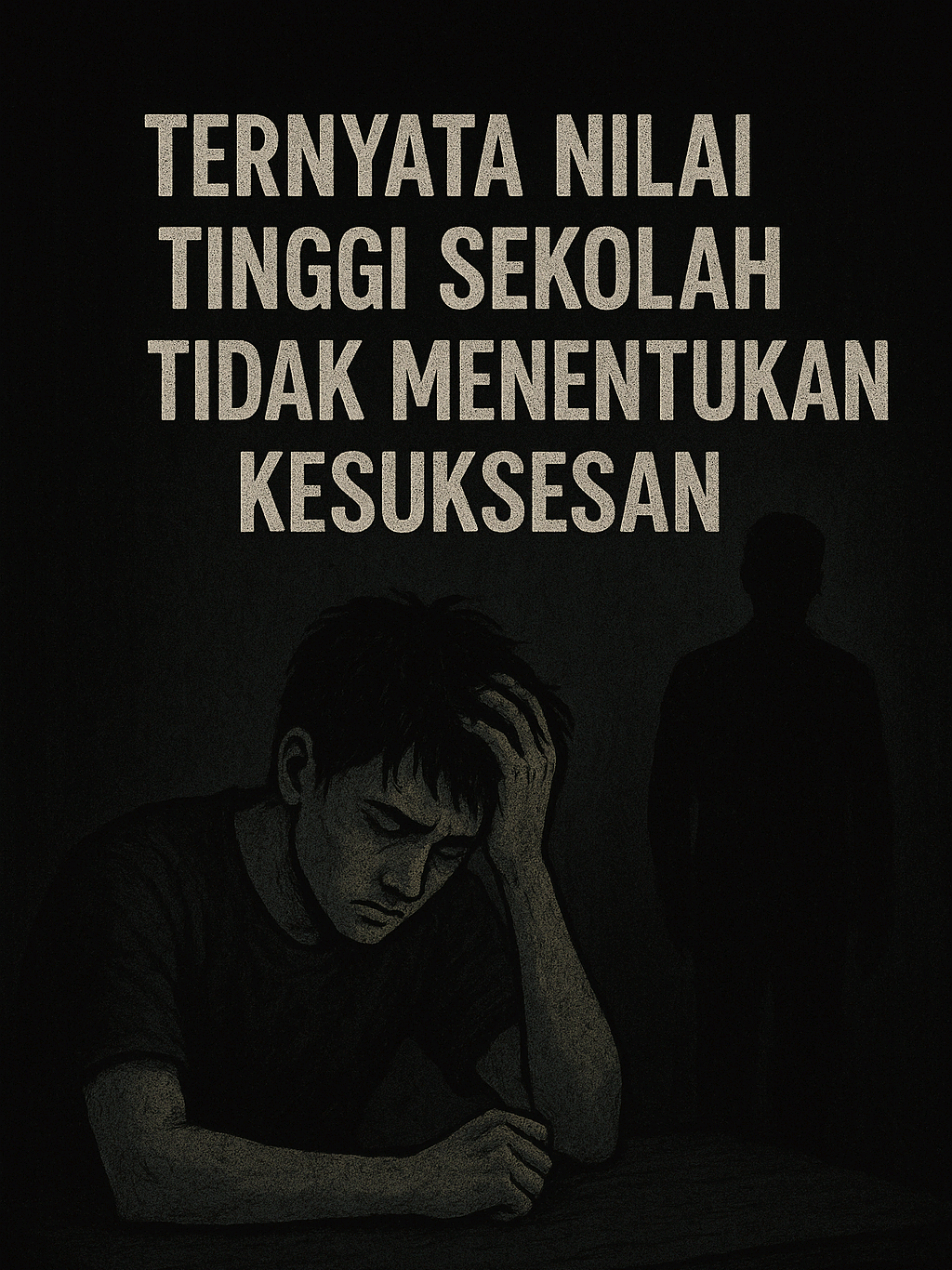 Bukan nilai tinggi di sekolah yang akan membawa lu sukses! #mindset #sukses #sekolah #mental #foryoupage 