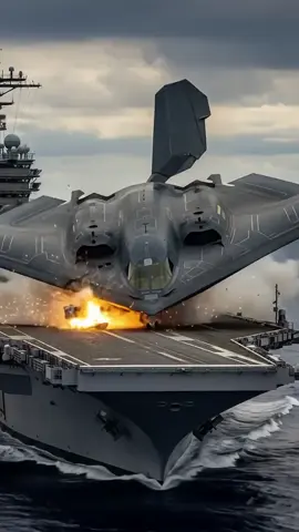 B-2 Spirit Bomber Failed to Land on Aircraft Carrier!